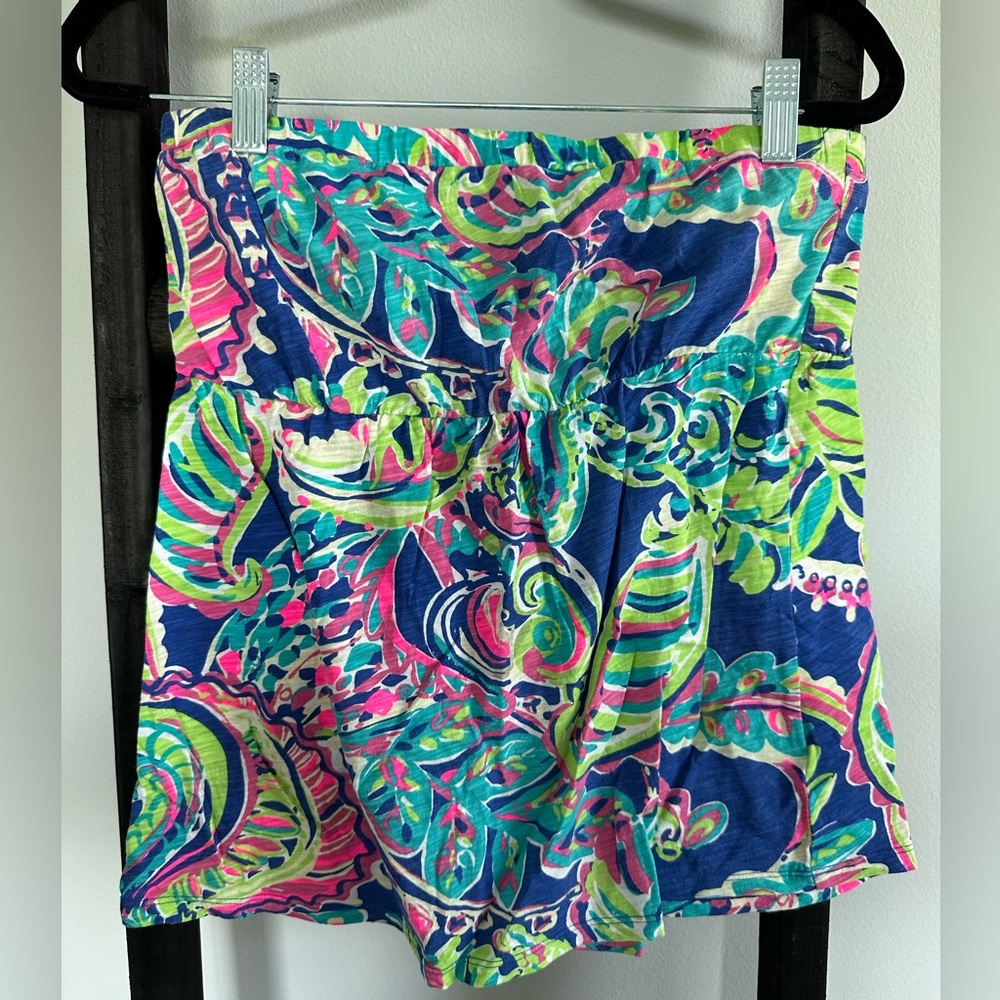 Lilly Pulitzer strapless tank top
